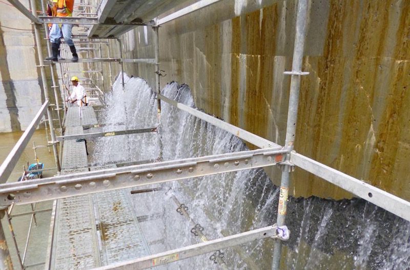 A Concrete Sample Was Pulled from the New Panama Canal Locks and It Does Not Look Good