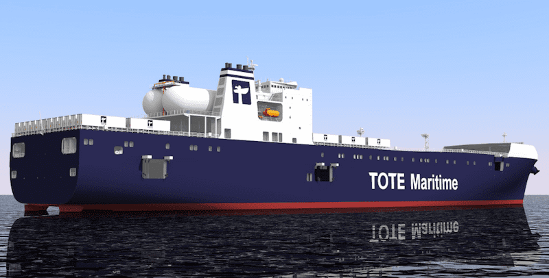 TOTE Picks Keppel for Orca-class LNG Conversions
