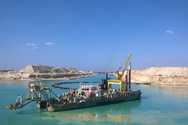 New Suez Canal Dredging Helps Boskalis Sail Past First Half Profit Forecast