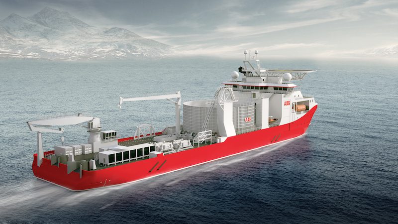 ABB Orders Advanced Cable Laying Vessel at Kleven