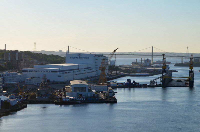 Halifax Shipyard. Photo: Wikimedia Commons