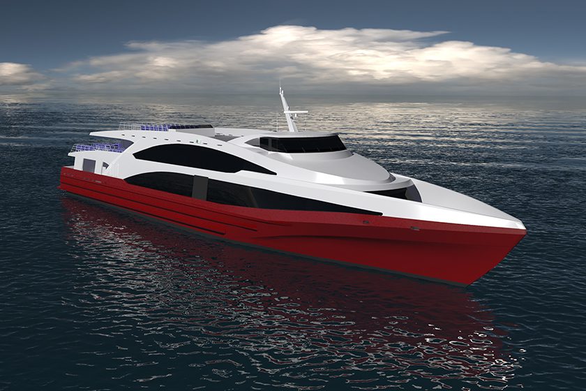 Incat Crowther to Design New Monohull Fast Ferry