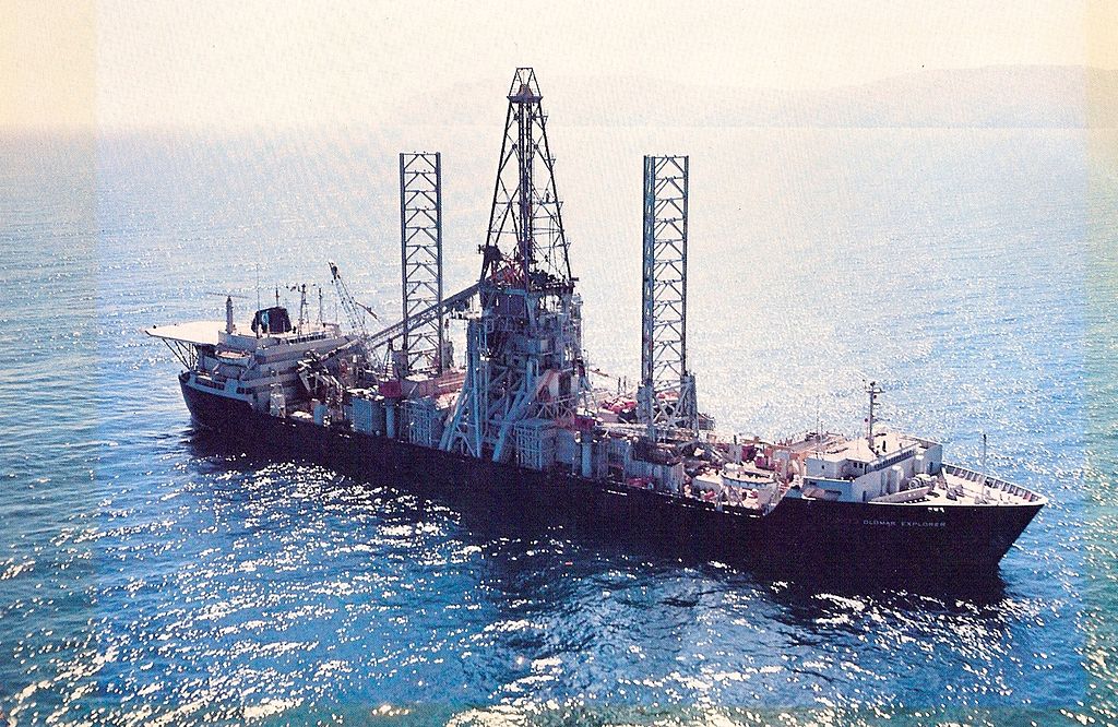 Drillship Built as CIA Spy Ship to Raise Soviet Sub Falls Victim to Oil Crash
