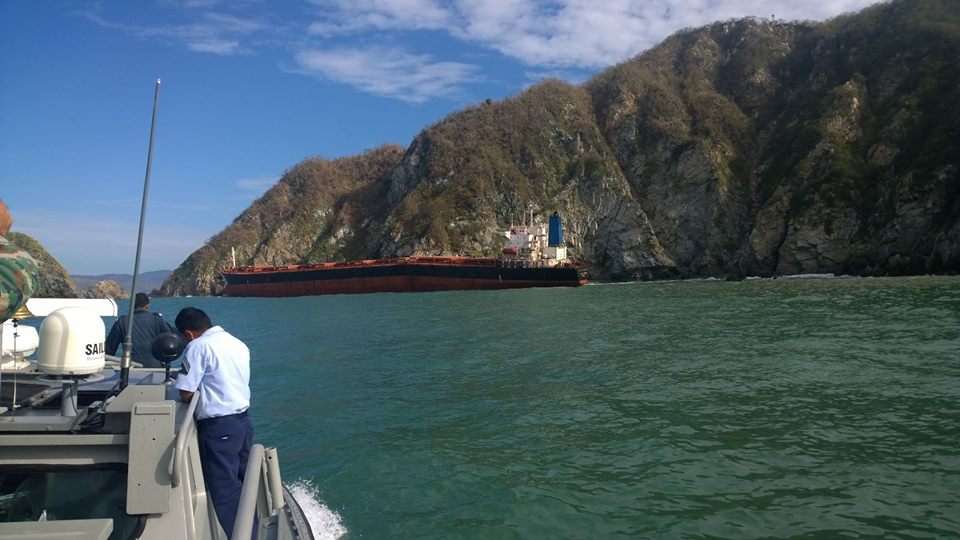 Wrecked Bulk Carrier to be Scuttled Off Mexico