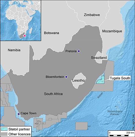 Statoil to Explore Offshore South Africa