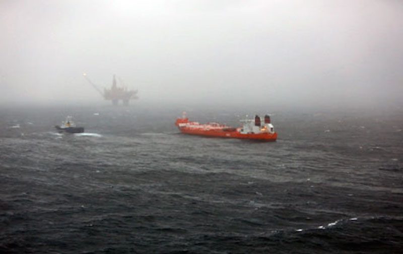 Oil Spill at Statfjord Field Offshore Norway -Statoil