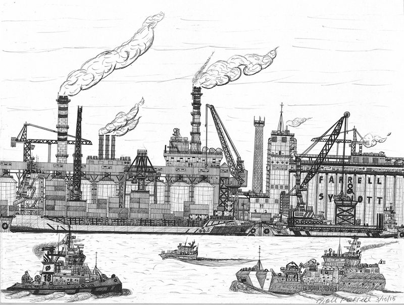 Ship Photos of the Day – More Sketches of Ships