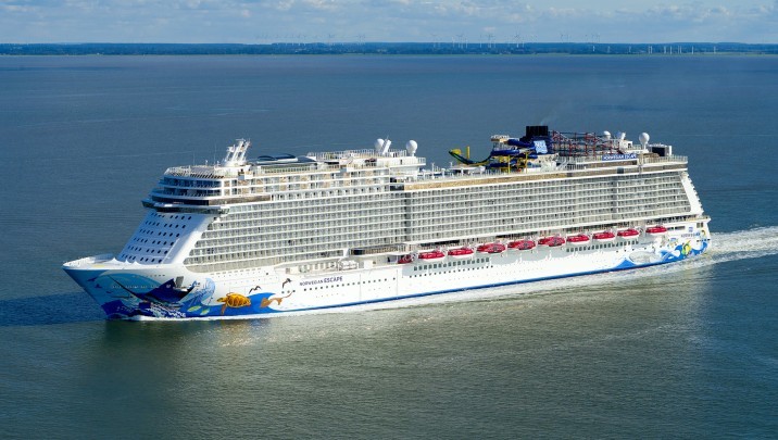 Norwegian Cruise Line Takes Delivery of New Flagship