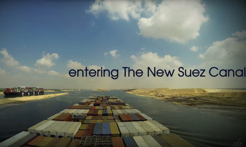VIDEO: New Suez Canal Transit in 4K Ultra HD