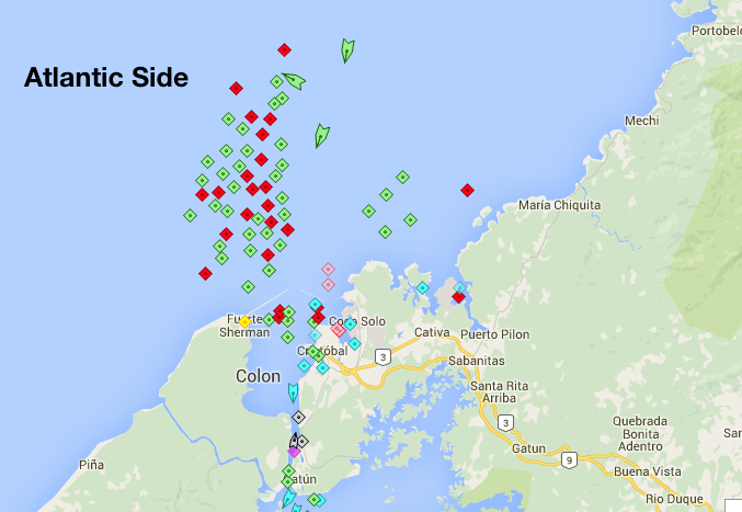 There Is a Huge Backlog of Ships Waiting to Pass Through the Panama Canal