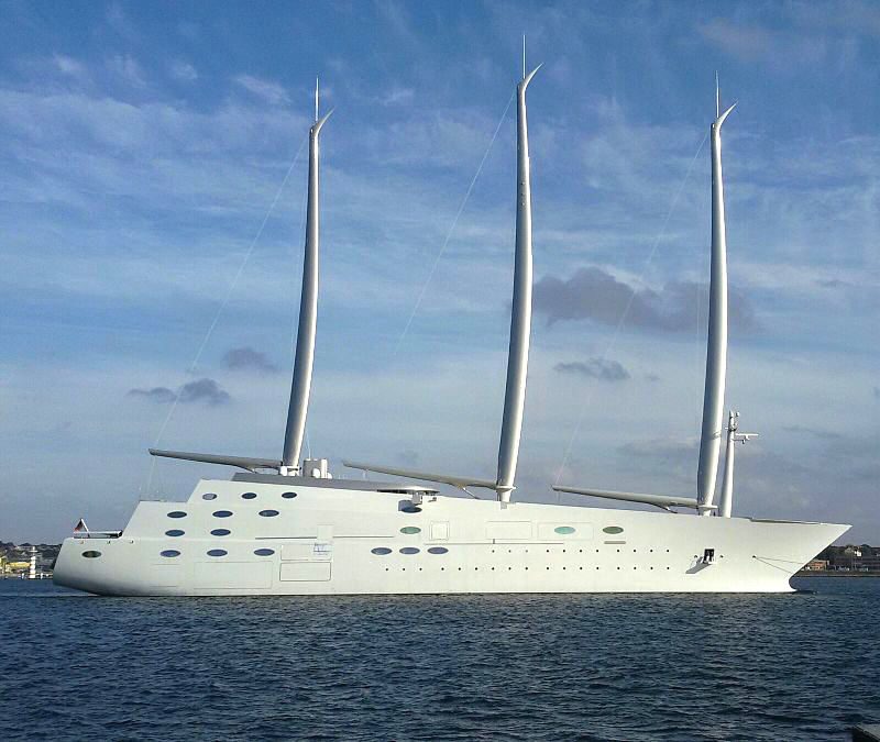 People Are Saying This New Mega Sailing Yacht is the Ugliest Vessel Ever Built