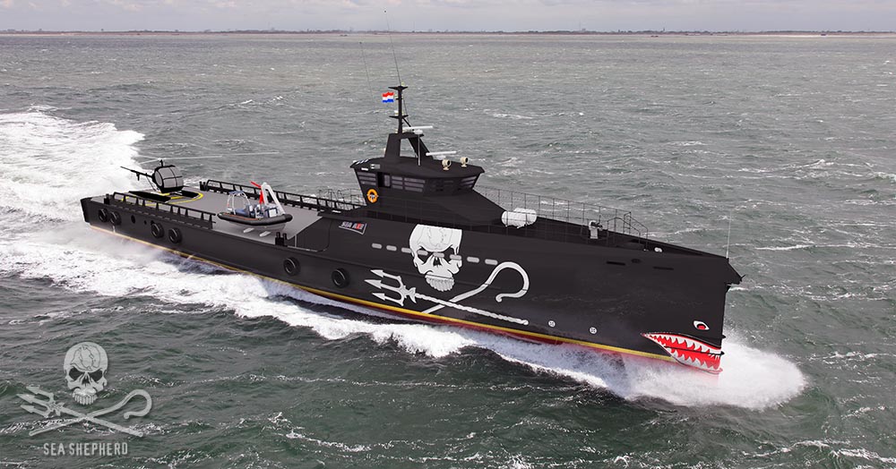 Keel Laid for Sea Shepherd’s ‘Dream Ship’ at Damen