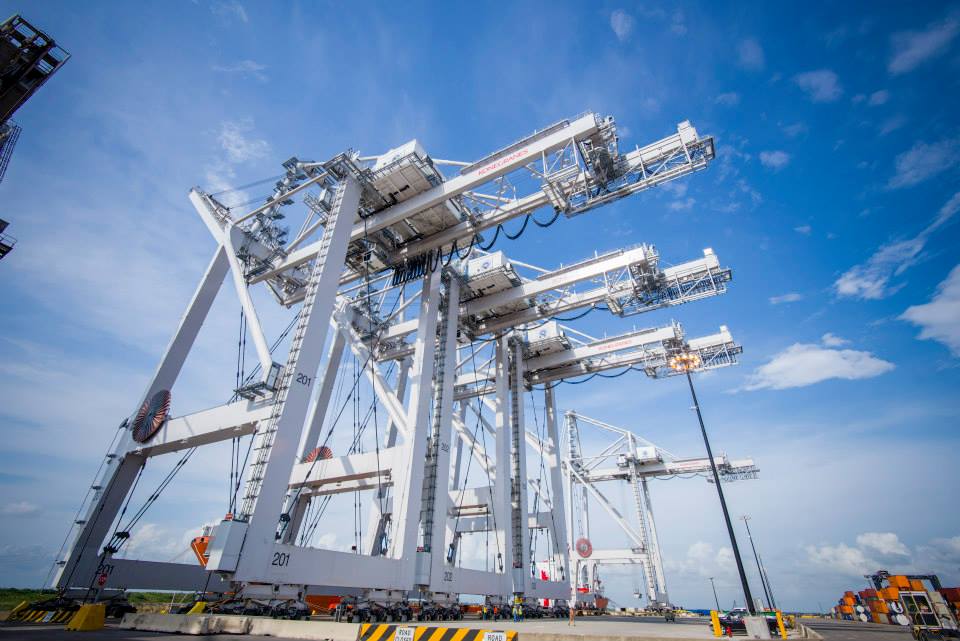 Largest STS Crane in North America Commissioned in Houston