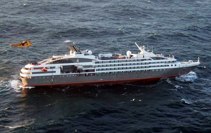 MoD: Luxury Cruise Ship Was In Danger of Grounding, New Photos and Video Show ‘Complex’ Rescue