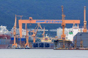 DSME Shipyard South Korea