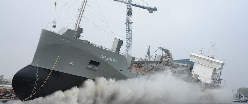 WATCH: World’s First LNG-Powered Dry Cargo Vessel Launched