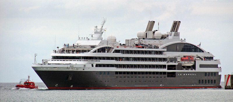 Hundreds Evacuated from Luxury Cruise Ship After Engine Room Fire