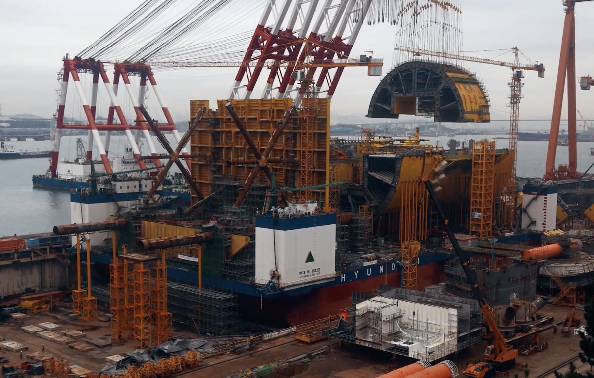 WATCH: Aasta Hansteen Substructure Heavy Lift