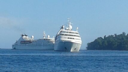 Luxury Cruise Ship Runs Aground in UNESCO World Heritage Site