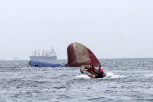 Freighter Thorco Cloud Sinks After Collision in the Singapore Strait