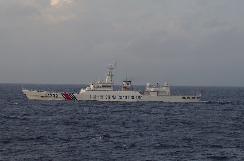 Japan Spots Armed Chinese Coast Guard Ship Near Disputed Islands