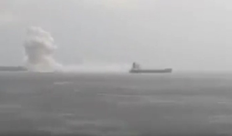 Explosion on Bulk Carrier in Brazil – Video Captures Aftermath