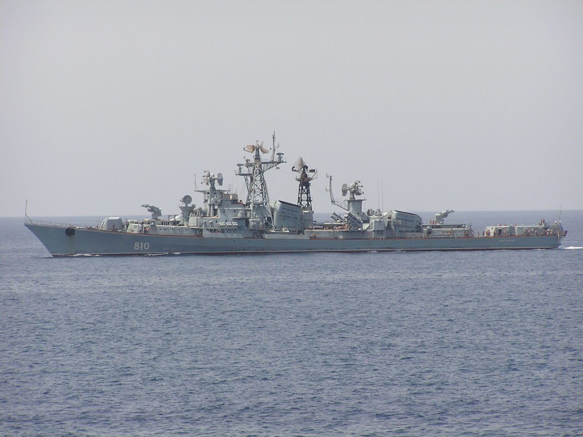 Russian Warship Fires Warning Shots at Turkish Vessel