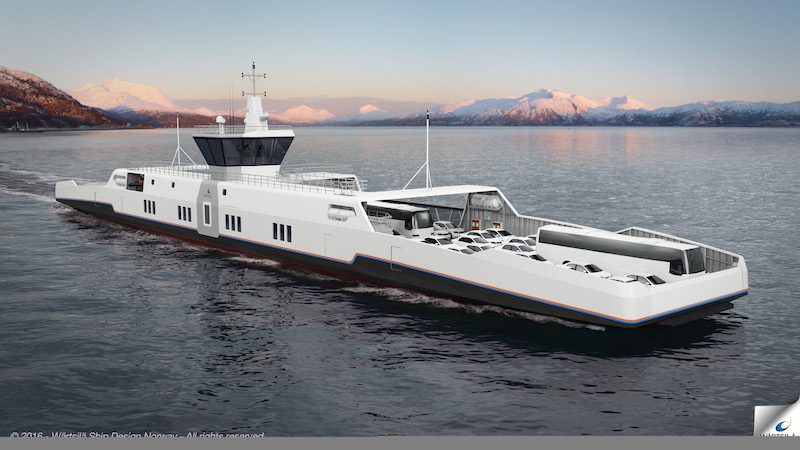 Wärtsilä Unveils Zero Emissions Ferry Concept