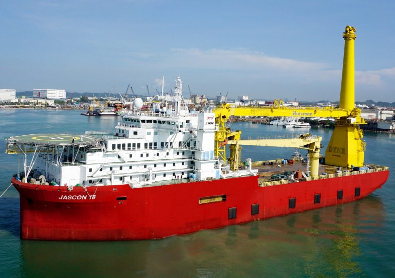 New Offshore Construction Vessel Arrested in Singapore