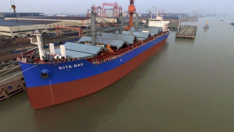 Pioneer Marine Receives Second Eco-Friendly ‘Green Dolphin’ Bulk Carrier