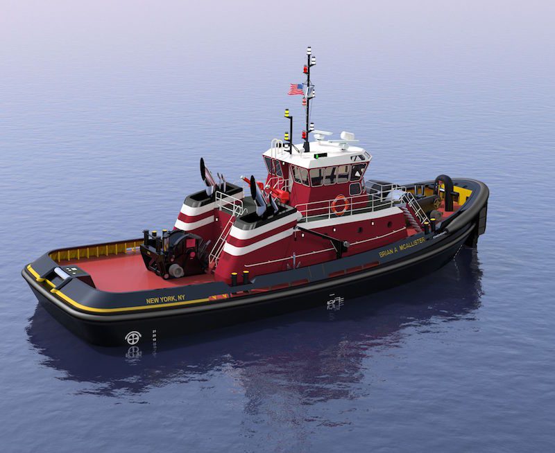 Jensen Maritime To Design Two McAllister Escort Tugs