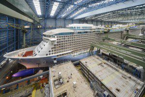 WATCH: Ovation of the Seas Float Out