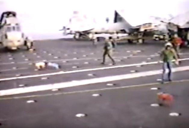 WATCH: Three Little Pigs Prank Aboard USS Kennedy
