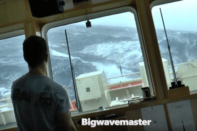 WATCH: Emergency Response Vessel Battles Heavy Seas During Storm Gertrude