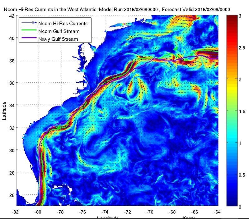 NOAA Gulf Stream Forecast