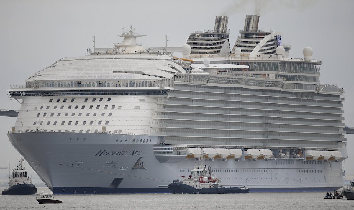 Construction Time-Lapse: Harmony of the Seas, World’s Biggest Cruise Ship
