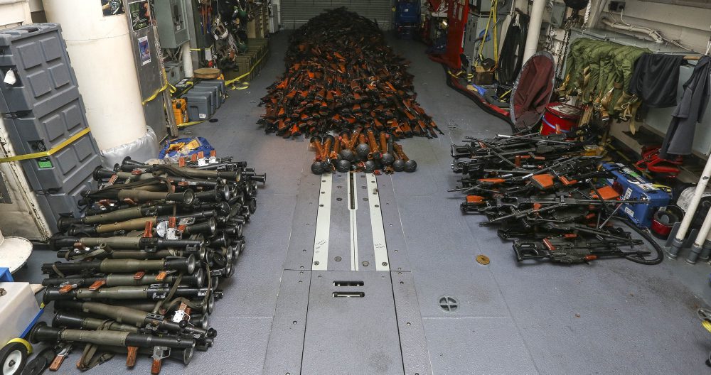 Australian Navy Seizes Huge Weapons Cache Off Somalia
