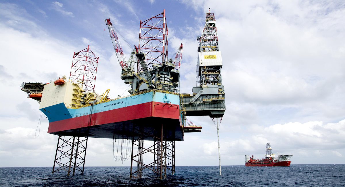maersk drilling rig