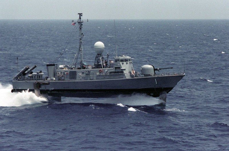 USS Pegasus (PHM-1). U.S. Navy Photo