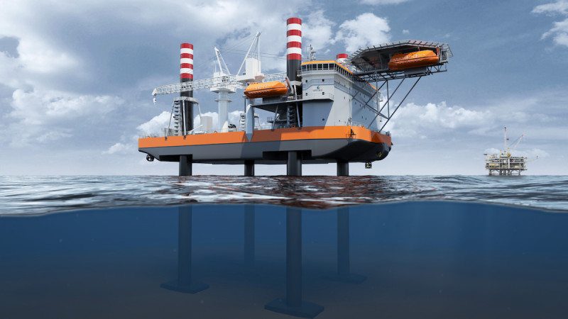 Wärtsilä jack-up vessel