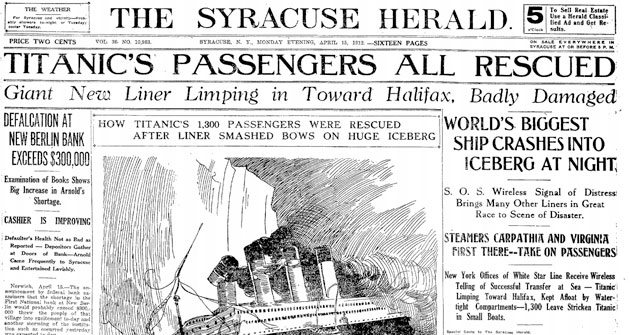 Titanic S Passengers All Rescued Gcaptain