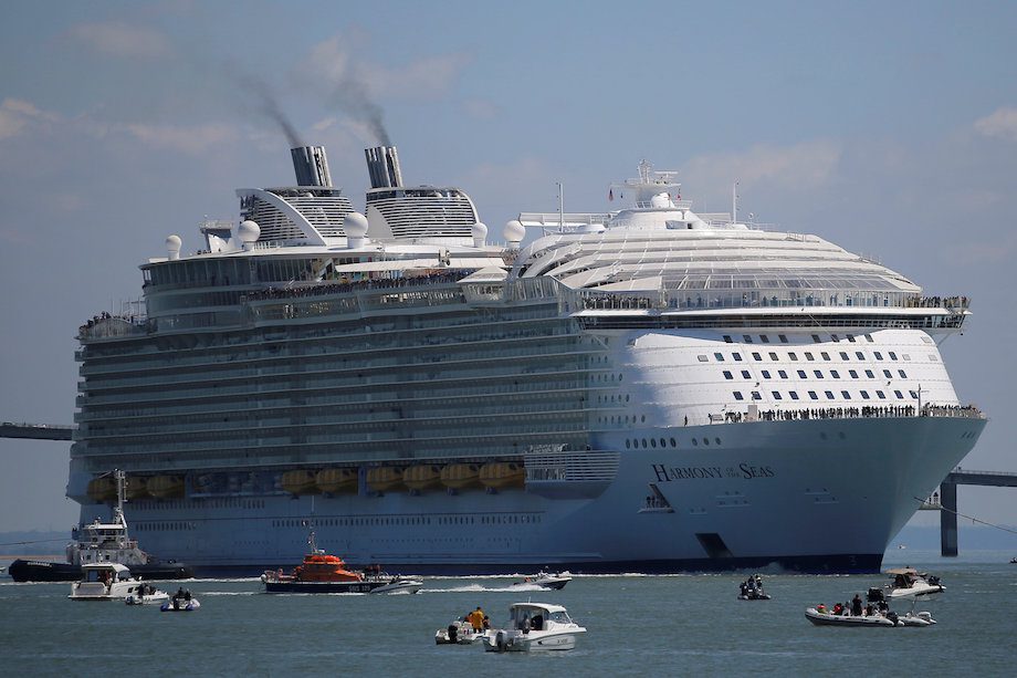 Ship Photos of the Day – The Largest Cruise Ship Ever, Harmony of the Seas