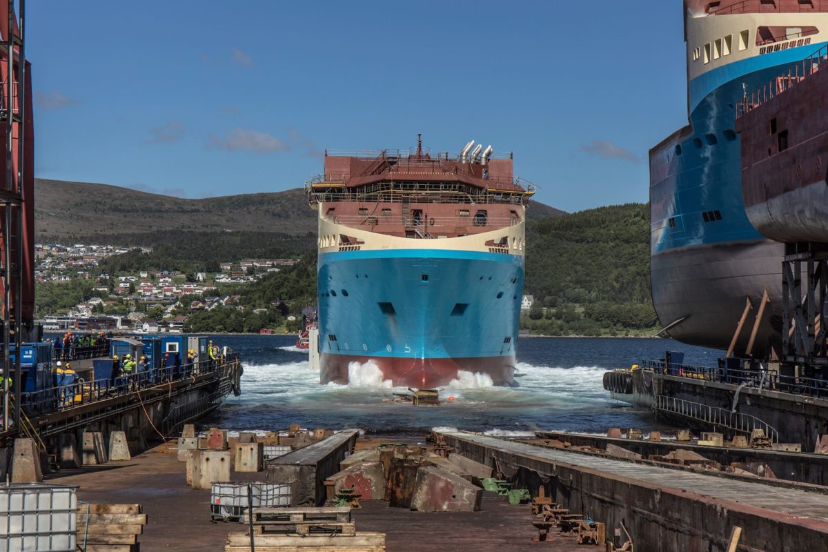 VIDEO: Kleven Verft Launches ‘Starfish’ AHTS for Maersk Supply Service