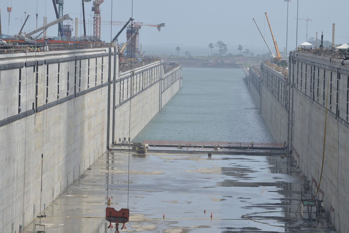 Video: Panama Canal Expansion Construction in 2 Minute Time-Lapse