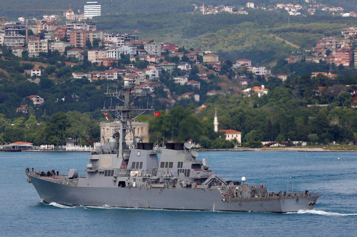 U.S. Navy Destroyer in Black Sea Stokes Tensions with Russia