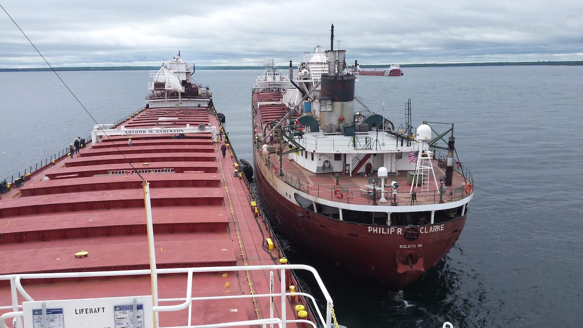 Great Lakes Freighter Roger Blough Headed to Sturgeon Bay for Repairs