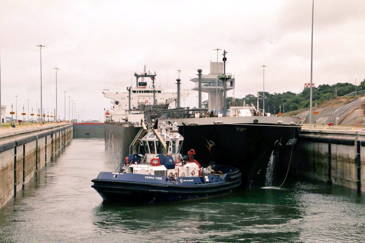 Panama Canal: First LNG Tanker Booked for Late July