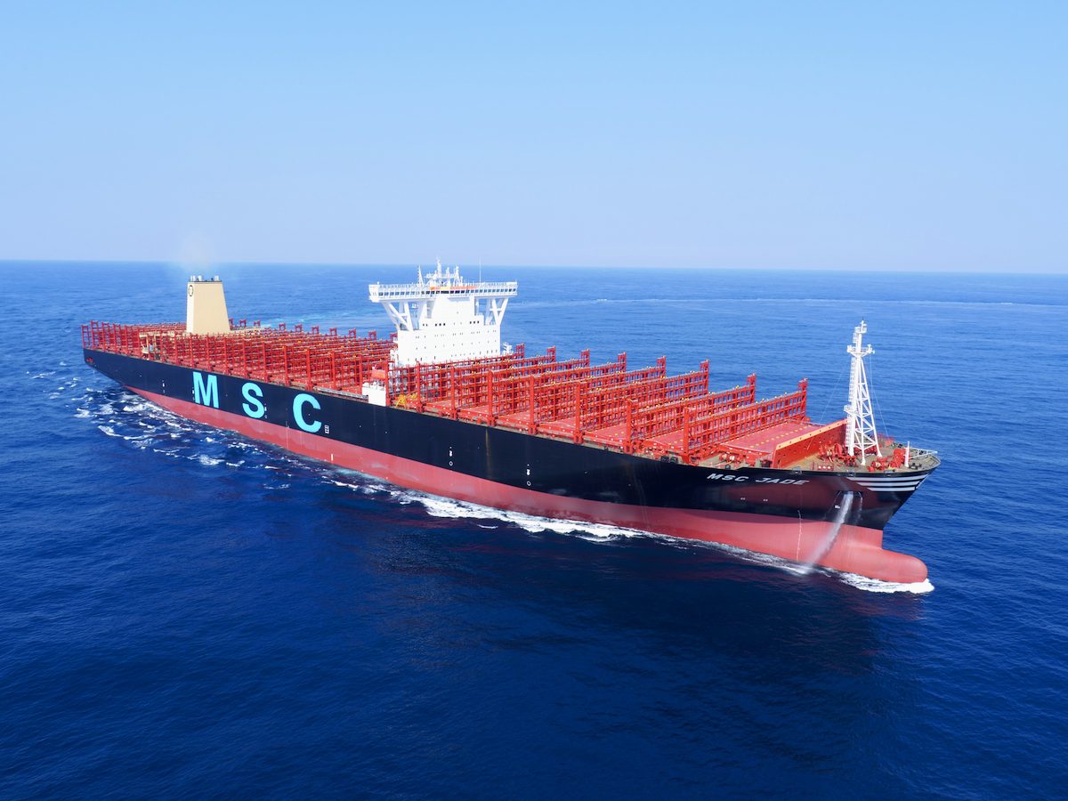 Record-Breaking MAN B&W Engine Debuts Aboard Ultra-Large Containership