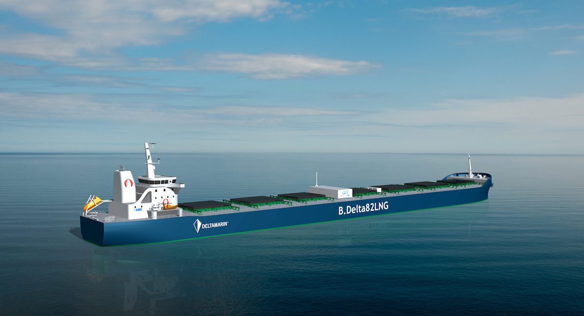 Project Team Reveals LNG-Fueled Bulk Carrier Design