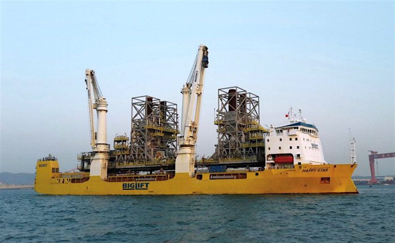 BigLift Orders Third 1,800-Ton Capacity Heavy Lift Vessel